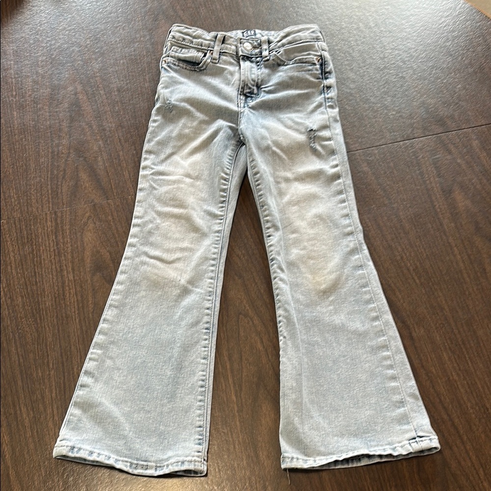 Kids GAP Blue Flare Jeans Retro Style
